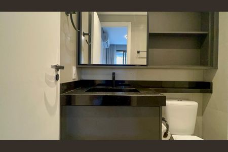 Studio para alugar com 29m², 1 quarto e sem vagaBanheiro da Suíte