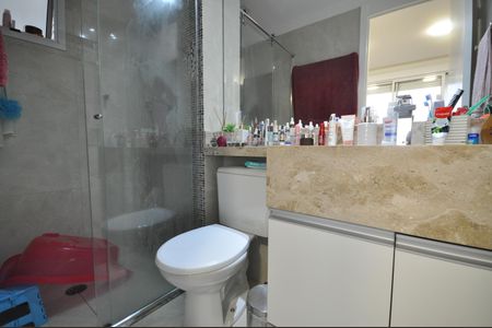 Apartamento à venda com 60m², 2 quartos e 1 vagaBanheiro do Quarto Suíte