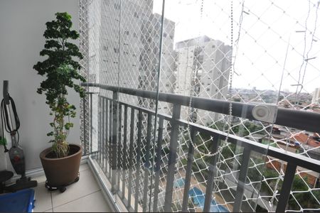Sacada da Sala de apartamento à venda com 2 quartos, 60m² em Jardim Brasil, São Paulo