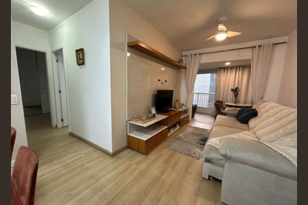 Sala de apartamento à venda com 2 quartos, 76m² em Cidade Monções, São Paulo