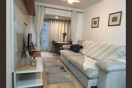 Sala de apartamento à venda com 2 quartos, 76m² em Cidade Monções, São Paulo