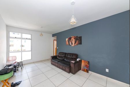 Sala de apartamento para alugar com 3 quartos, 100m² em Caiçara-adelaide, Belo Horizonte