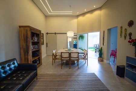 Sala  de casa de condomínio para alugar com 3 quartos, 170m² em Jardim Santa Catarina, Sorocaba