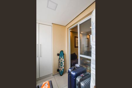 Varanda da Sala de apartamento à venda com 3 quartos, 146m² em Campestre, Santo André