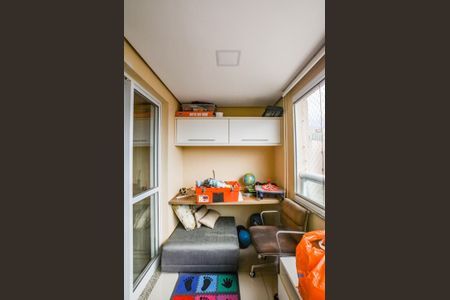 Varanda da Sala de apartamento à venda com 3 quartos, 146m² em Campestre, Santo André