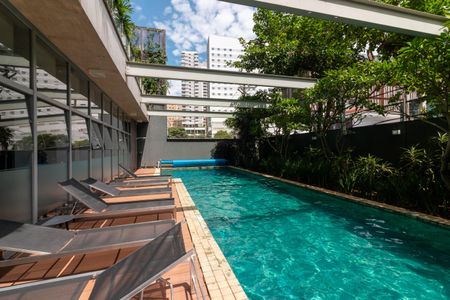 Apartamento à venda com 77m², 1 quarto e 2 vagasÁrea comum - Piscina