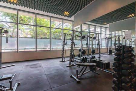 Apartamento à venda com 77m², 1 quarto e 2 vagasÁrea comum - Academia