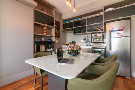 Apartamento à venda com 77m², 1 quarto e 2 vagasSala de Jantar/Cozinha
