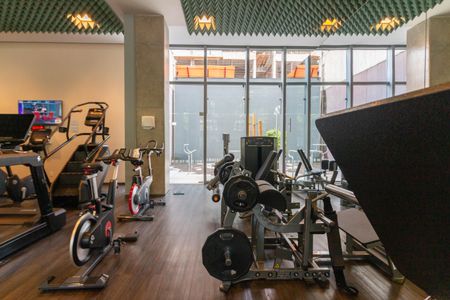 Apartamento à venda com 77m², 1 quarto e 2 vagasÁrea comum - Academia