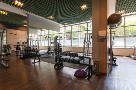 Apartamento à venda com 77m², 1 quarto e 2 vagasÁrea comum - Academia