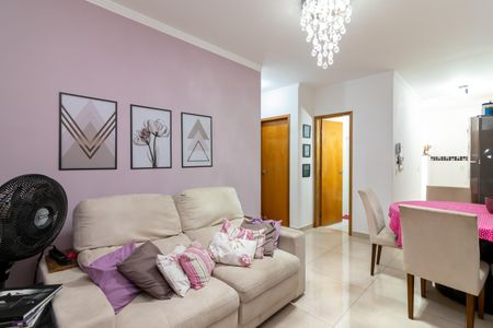 Sala de Estar de apartamento à venda com 2 quartos, 48m² em Água Fria, São Paulo