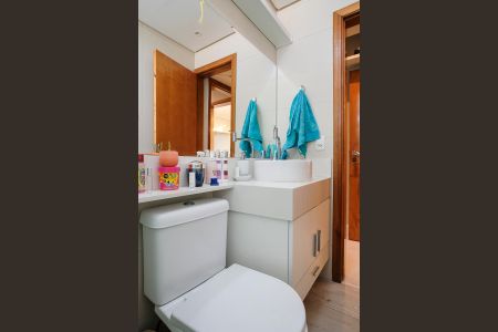 Apartamento à venda com 142m², 3 quartos e 1 vagaBanheiro da suíte 1