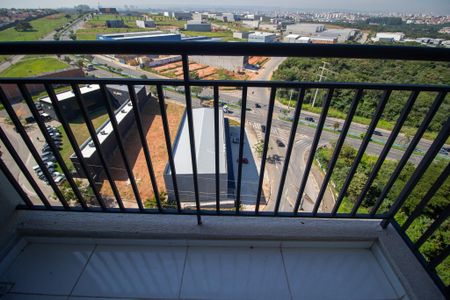 Varanda da Sala  de apartamento para alugar com 2 quartos, 45m² em Jardim Ibiti do Paco, Sorocaba