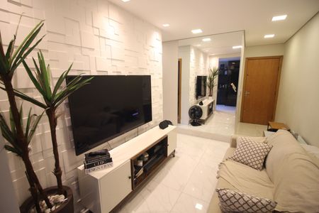 Sala de apartamento à venda com 2 quartos, 87m² em Tirol, Contagem