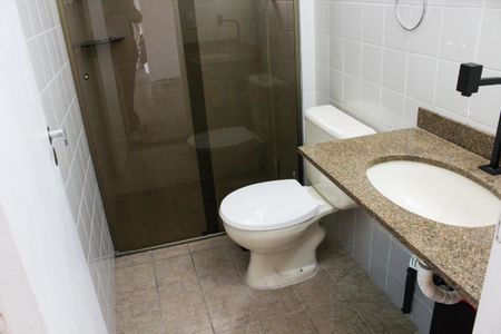 Banheiro de apartamento à venda com 1 quarto, 34m² em Campos Elíseos, São Paulo