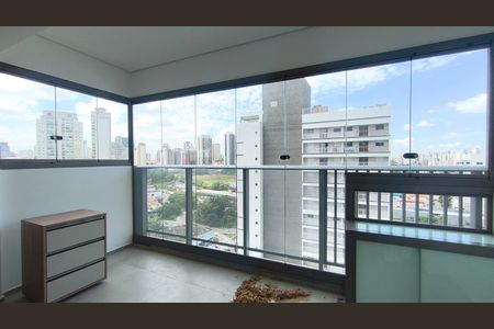Studio para alugar com 25m², 1 quarto e sem vagaVaranda