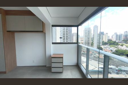 Studio para alugar com 25m², 1 quarto e sem vagaVaranda