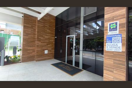 Studio para alugar com 25m², 1 quarto e sem vagaFachada + Plaquinha