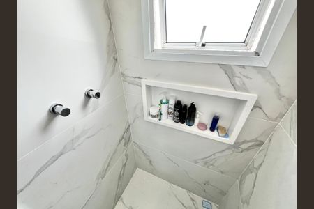 Apartamento à venda com 88m², 3 quartos e 2 vagas Apartamento à venda com 88m², 3 quartos e 2 vagasBanheiro da Suíte Americana Quarto 1/2