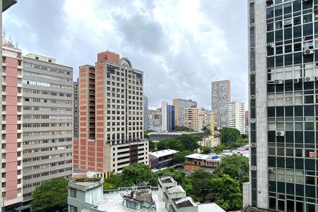 Varanda da Sala de apartamento para alugar com 1 quarto, 45m² em Centro, Belo Horizonte