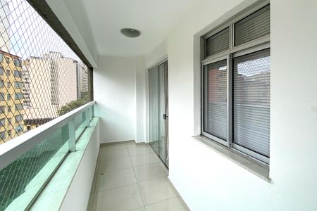 Varanda da Sala de apartamento para alugar com 1 quarto, 45m² em Centro, Belo Horizonte