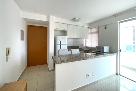 Sala de apartamento para alugar com 1 quarto, 45m² em Centro, Belo Horizonte