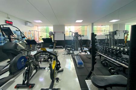 Apartamento para alugar com 45m², 1 quarto e 1 vaga Apartamento para alugar com 45m², 1 quarto e 1 vagaÁrea comum - Academia