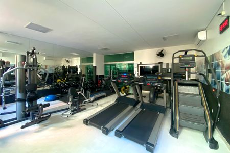 Apartamento para alugar com 45m², 1 quarto e 1 vaga Apartamento para alugar com 45m², 1 quarto e 1 vagaÁrea comum - Academia