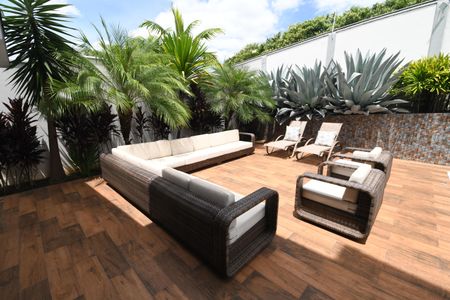 Casa de condomínio à venda com 410m², 4 quartos e 2 vagasQuintal
