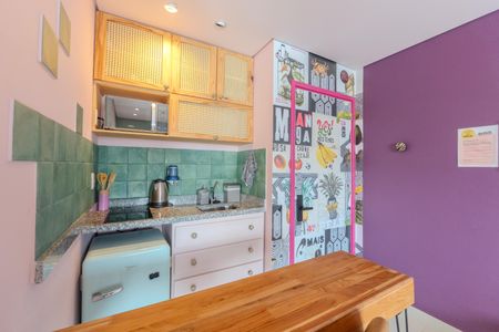 Apartamento para alugar com 28m², 1 quarto e sem vaga Apartamento para alugar com 28m², 1 quarto e sem vagaCozinha