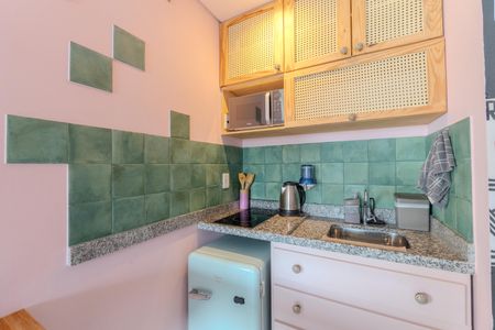 Apartamento para alugar com 28m², 1 quarto e sem vaga Apartamento para alugar com 28m², 1 quarto e sem vagaCozinha