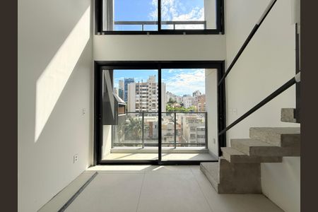 Sala de apartamento para alugar com 1 quarto, 50m² em Rio Branco, Porto Alegre