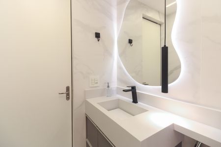 Studio para alugar com 25m², 1 quarto e sem vaga Studio para alugar com 25m², 1 quarto e sem vagaBanheiro