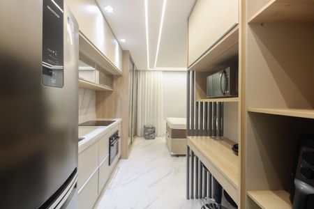 Studio para alugar com 25m², 1 quarto e sem vaga Studio para alugar com 25m², 1 quarto e sem vagaStudio - Cozinha