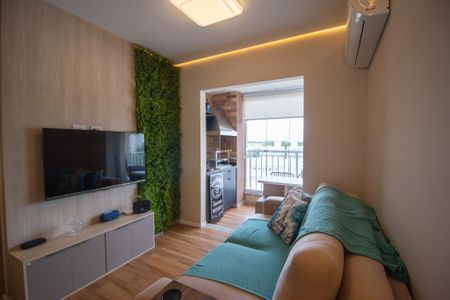 Sala  de apartamento para alugar com 2 quartos, 66m² em Aparecidinha, Sorocaba