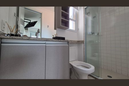 Apartamento à venda com 59m², 2 quartos e 1 vaga Apartamento à venda com 59m², 2 quartos e 1 vagaBanheiro da suíte