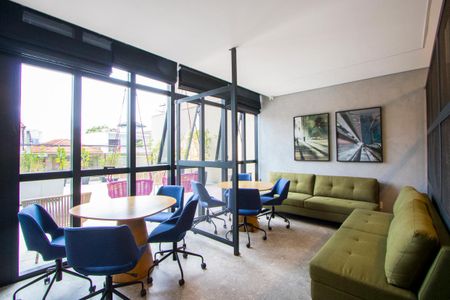 Apartamento para alugar com 42m², 1 quarto e 1 vagaÁrea comum - Coworking