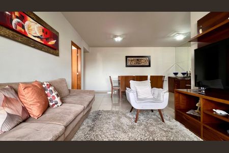 sala  de apartamento à venda com 3 quartos, 99m² em Nova Suíça, Belo Horizonte