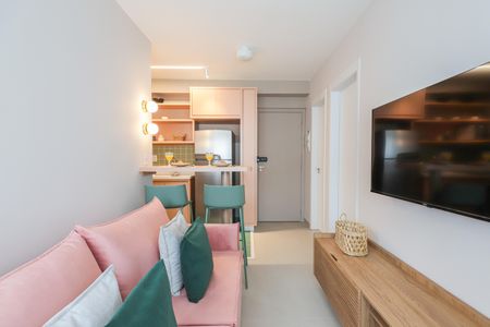 Apartamento para alugar com 38m², 2 quartos e sem vagaSala