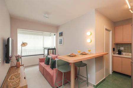 Sala de apartamento para alugar com 2 quartos, 38m² em Bela Vista, São Paulo