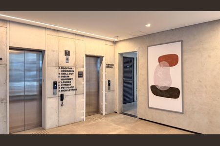 Apartamento para alugar com 38m², 2 quartos e sem vagaHall dos Elevadores