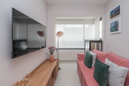 Sala de apartamento para alugar com 2 quartos, 38m² em Bela Vista, São Paulo