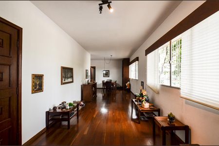Sala de Estar de apartamento à venda com 4 quartos, 122m² em Lourdes, Belo Horizonte