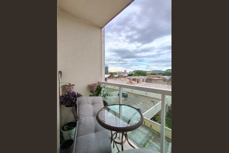 Varanda da Sala de apartamento à venda com 2 quartos, 58m² em Imperial de São Cristóvão, Rio de Janeiro