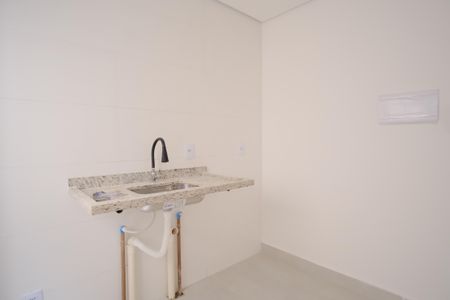 Cozinha de kitnet/studio à venda com 1 quarto, 20m² em Vila Esperança, São Paulo