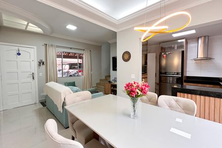 Sala de casa de condomínio à venda com 2 quartos, 90m² em Vila Jerusalem, São Bernardo do Campo