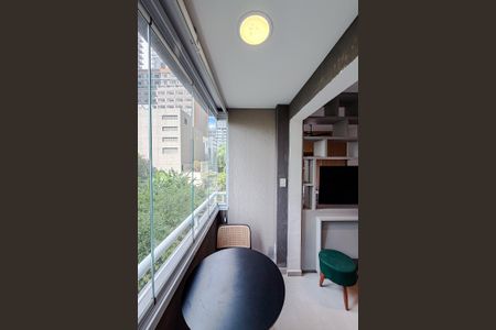 Studio à venda com 28m², 1 quarto e sem vaga Studio à venda com 28m², 1 quarto e sem vagaVaranda da Sala