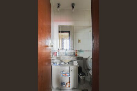 Banheiro da Suíte de apartamento à venda com 3 quartos, 89m² em Liberdade, Belo Horizonte