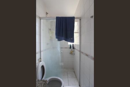 Banheiro da Suíte de apartamento à venda com 3 quartos, 89m² em Liberdade, Belo Horizonte