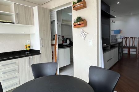 Varanda da Sala de apartamento para alugar com 2 quartos, 66m² em José Menino, Santos